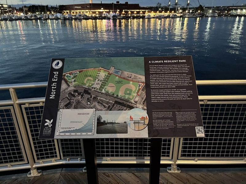 A Climate Resilient Park Marker image. Click for full size.