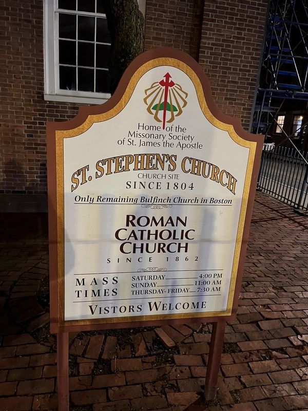 St. Stephen's Church Marker. Click for full size. St. Stephen's Church Marker image. Click for full size.