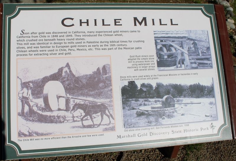 Chile Mill Marker image. Click for full size.