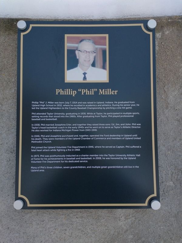 Phillip "Phil" Miller Marker image. Click for full size.