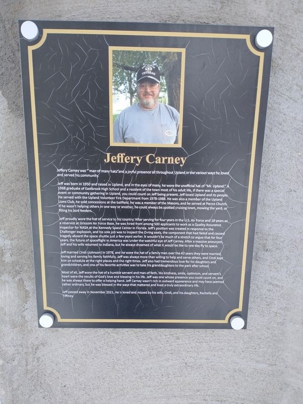 Jeffery Carney Marker image. Click for full size.