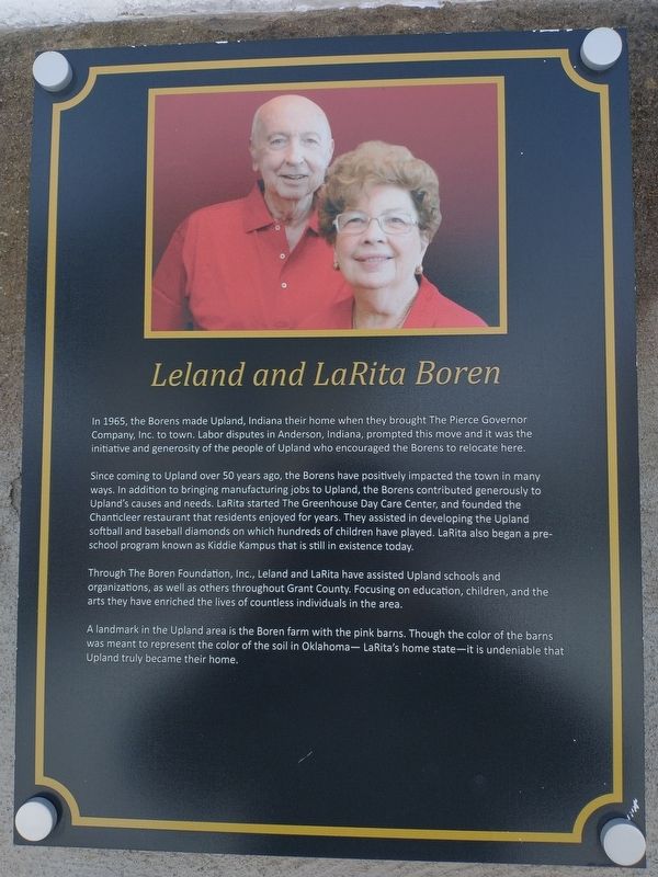 Leland and LaRita Boren Marker image. Click for full size.