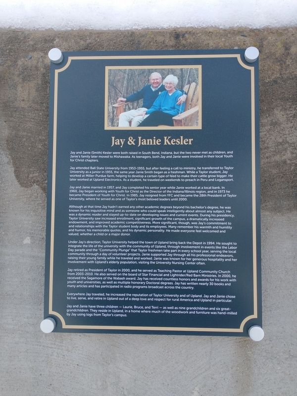 Jay & Janie Kesler Marker image. Click for full size.