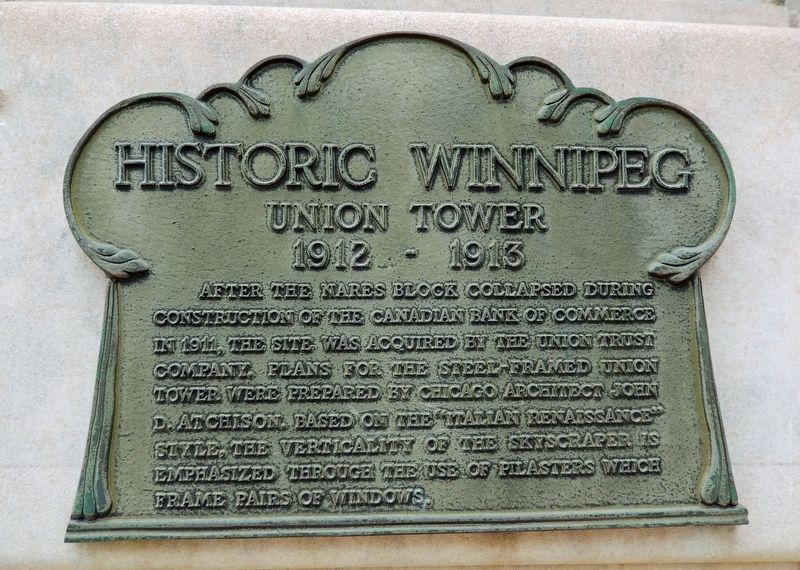 Union Tower Marker image. Click for full size.