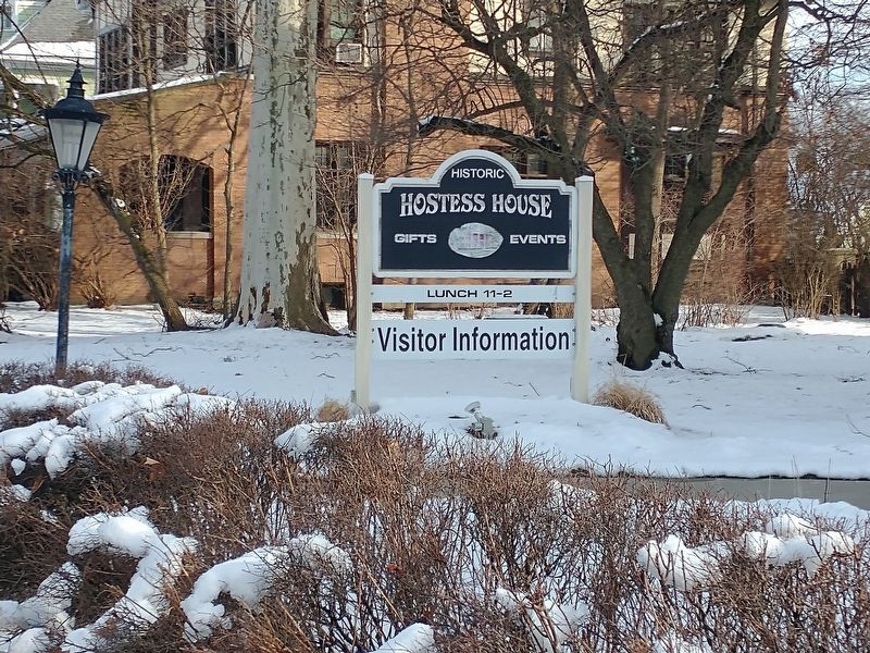 Historic Hostess House Sign image. Click for full size.