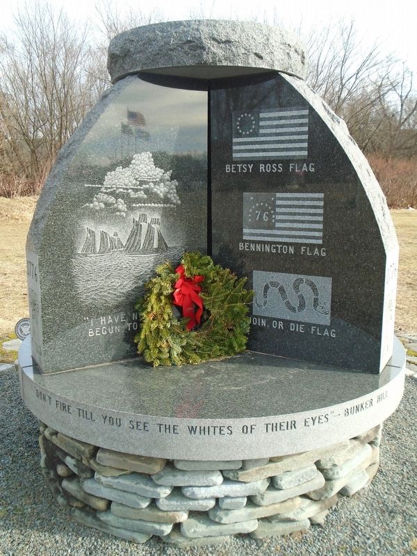 The Revolutionary War Memorial. Click for full size. The Revolutionary War Memorial image. Click for full size.