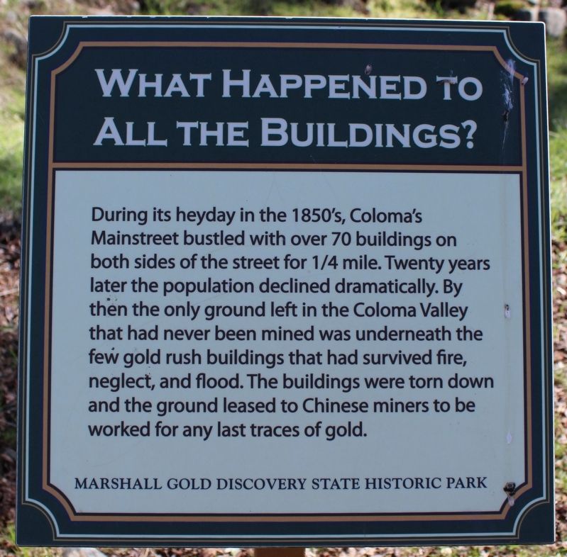 What Happened To All The Buildings? Marker image. Click for full size.