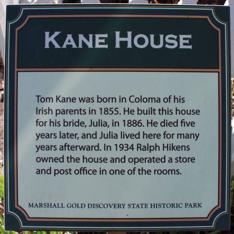 Kane House Marker image. Click for full size.