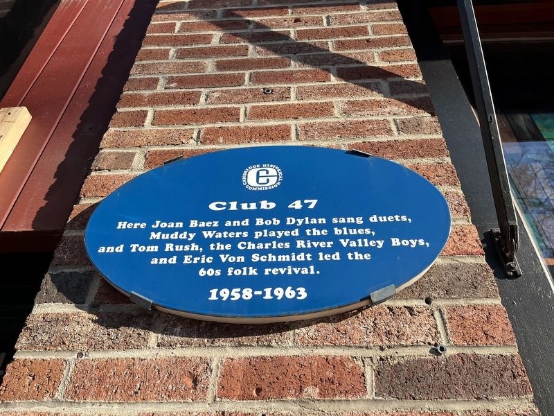 Club 47 Marker image. Click for full size.