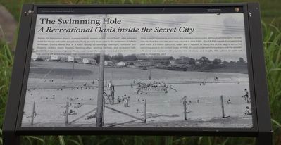 The Swimming Hole Marker. Click for full size. The Swimming Hole Marker image. Click for full size.