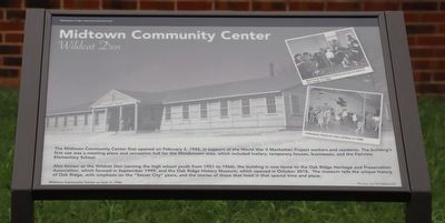 Midtown Community Center Marker image. Click for full size.