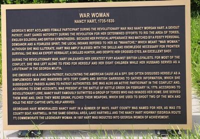 War Woman Marker image. Click for full size.