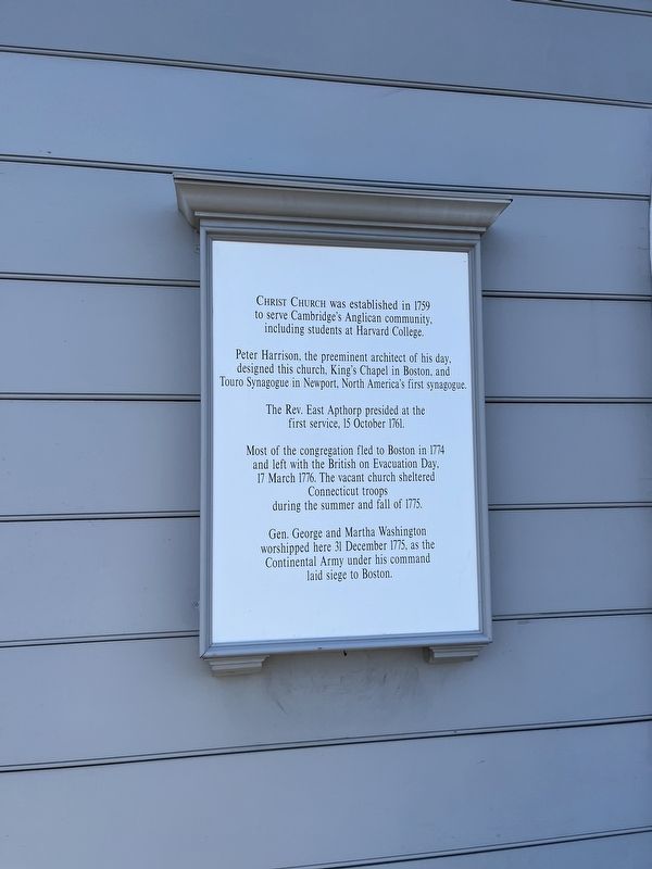 Christ Church Marker image. Click for full size.