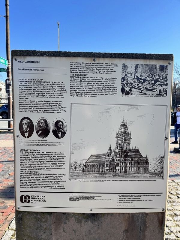 Old Cambridge Marker image. Click for full size.