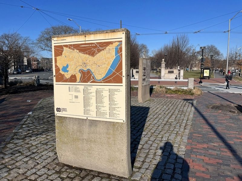 History of Cambridge Marker image. Click for full size.