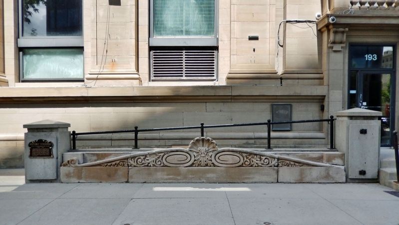 Rowand Block / Canada Life Building Marker. Click for full size. Rowand Block / Canada Life Building Marker image. Click for full size.