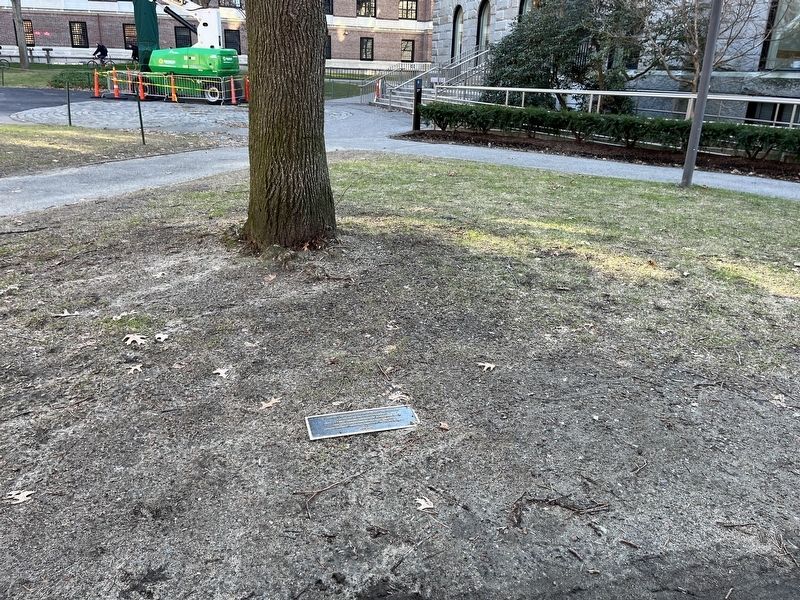 To Harvard University students faculty staff alumni
Marker. Click for full size. To Harvard University students faculty staff alumni
Marker image. Click for full size.
