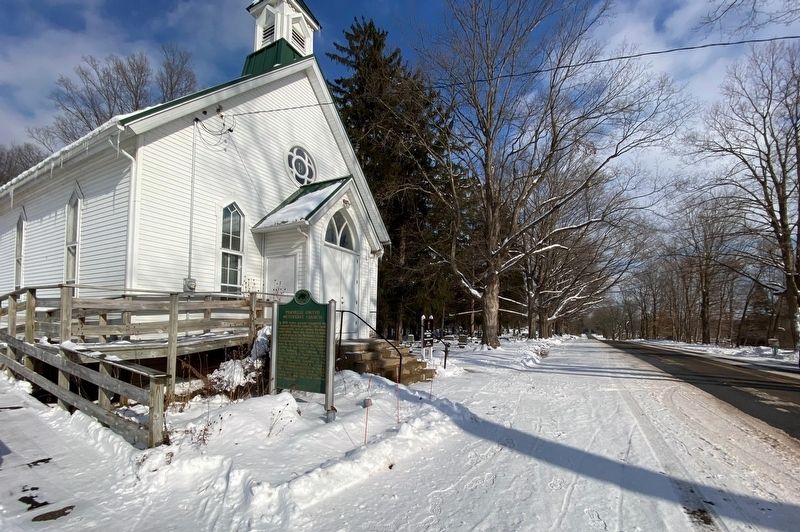 Parmelee United Methodist Church Marker image. Click for full size.
