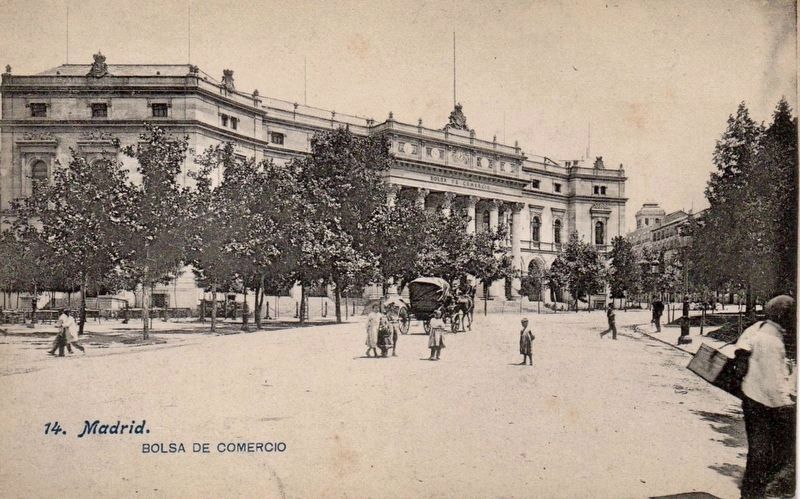 Bolsa de Comercio postcard. Click for full size. Bolsa de Comercio postcard image. Click for full size.