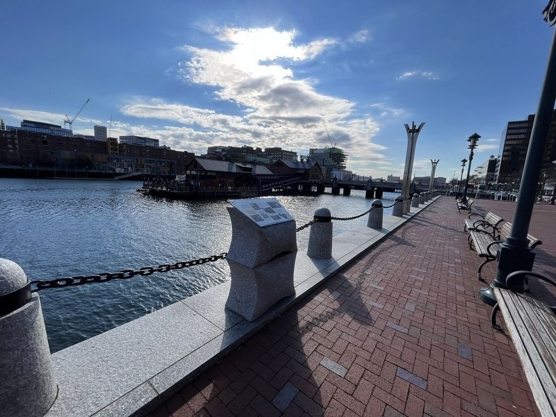 The Boston Tea Party Marker. Click for full size. The Boston Tea Party Marker image. Click for full size.
