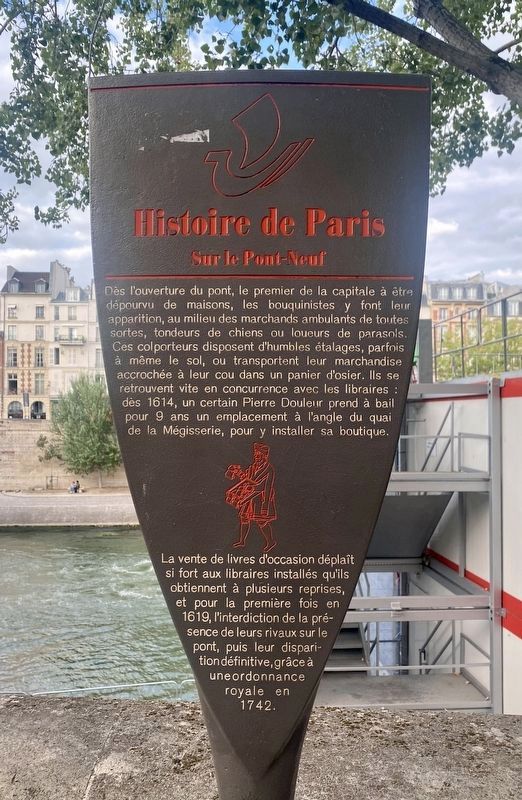 Sur le Pont-Neuf Marker image. Click for full size.
