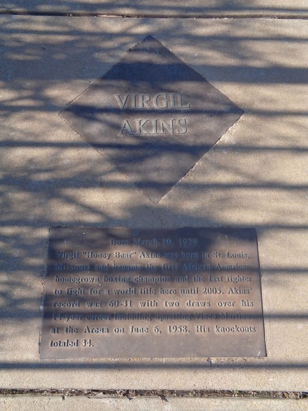 Virgil Akins Marker. Click for full size. Virgil Akins Marker image. Click for full size.