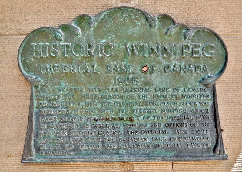 Imperial Bank of Canada Marker. Click for full size. Imperial Bank of Canada Marker image. Click for full size.