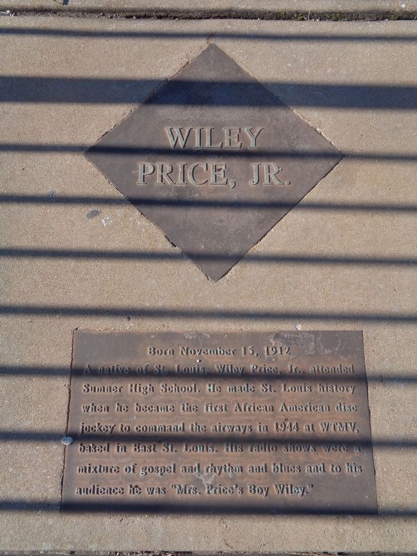 Wiley Price, Jr. Marker. Click for full size. Wiley Price, Jr. Marker image. Click for full size.