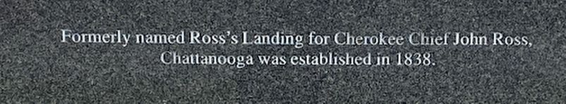 Chattanooga Marker. Click for full size. Chattanooga Marker image. Click for full size.
