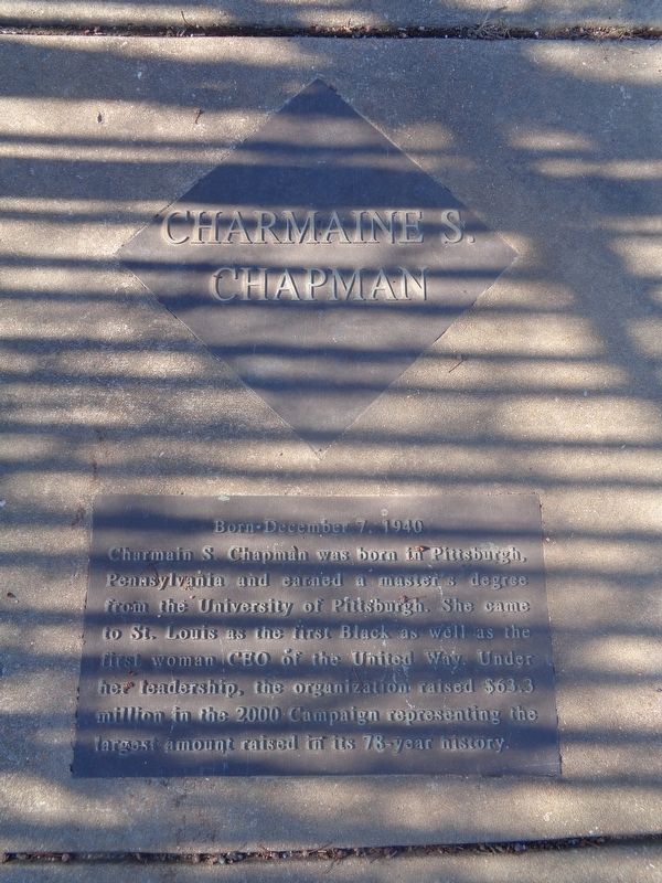 Charmaine S. Chapman Marker. Click for full size. Charmaine S. Chapman Marker image. Click for full size.