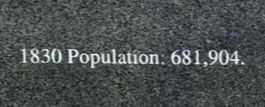 1830 Population Marker. Click for full size. 1830 Population Marker image. Click for full size.