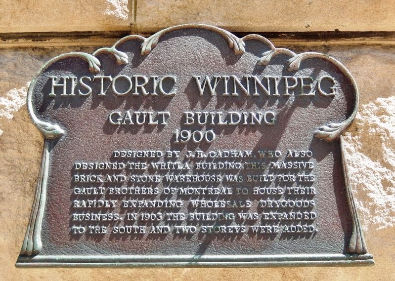 Gault Building Marker image. Click for full size.