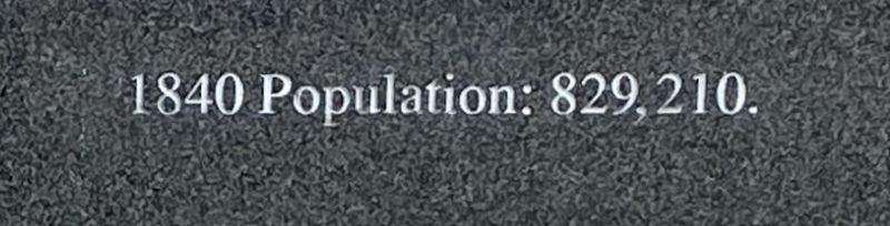 1840 Population Marker. Click for full size. 1840 Population Marker image. Click for full size.