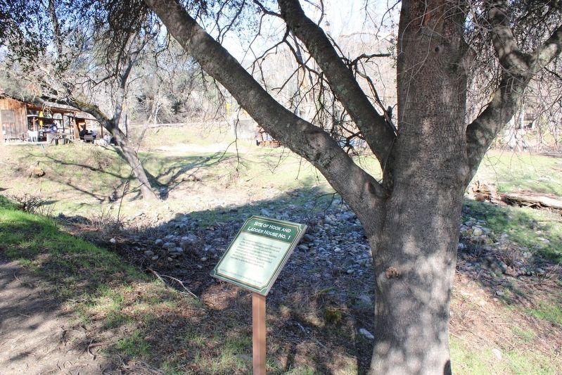 Site of Hook and Ladder House No. 1 Marker image. Click for full size.