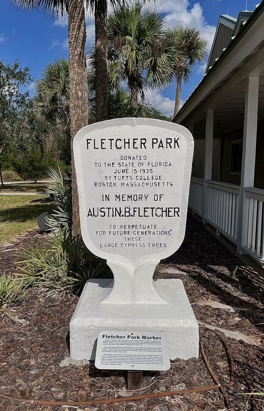 Fletcher Park Marker image. Click for full size.