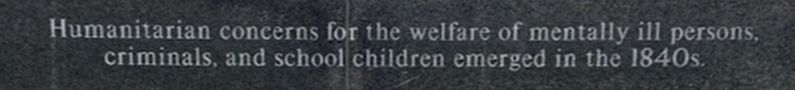 Humanitarian concerns Marker. Click for full size. Humanitarian concerns Marker image. Click for full size.