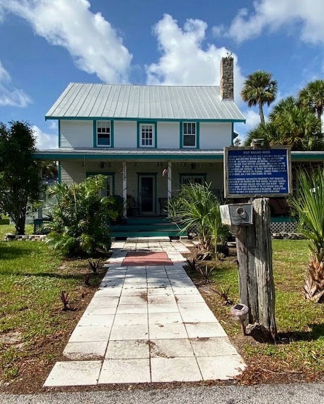 Billy Wallace House and Marker. Click for full size. Billy Wallace House and Marker image. Click for full size.