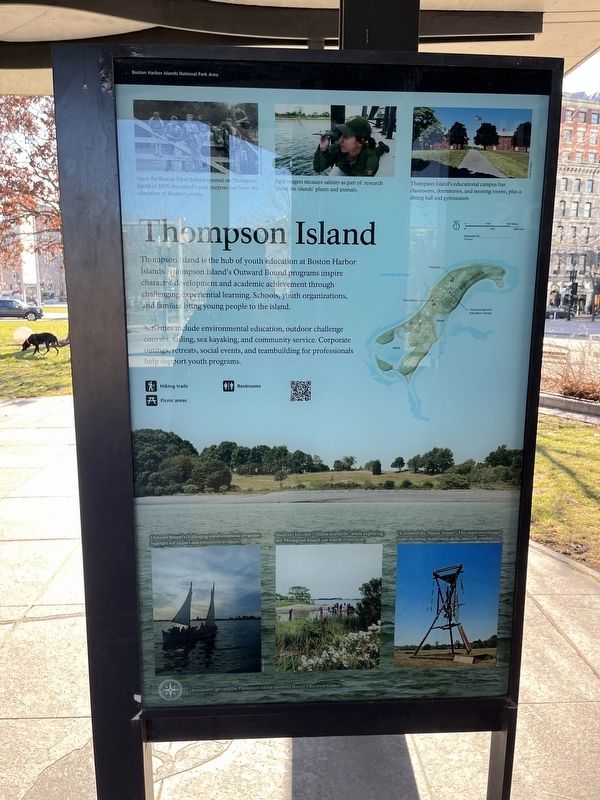 Thompson Island Marker image. Click for full size.