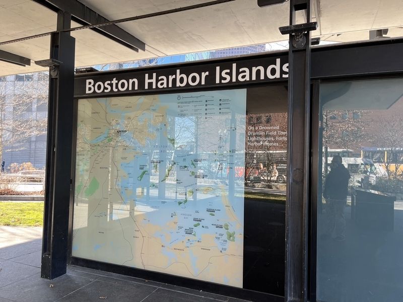 Boston Harbor Islands Marker image. Click for full size.