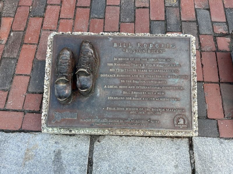 Bill Rodgers Marker. Click for full size. Bill Rodgers Marker image. Click for full size.