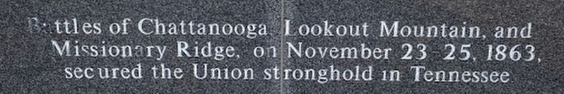 Union stronghold in Tennessee Marker. Click for full size. Union stronghold in Tennessee Marker image. Click for full size.