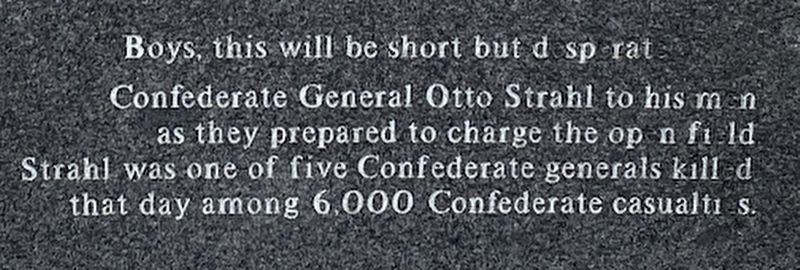 "Boys this will be short but desperate." Marker. Click for full size. "Boys this will be short but desperate." Marker image. Click for full size.