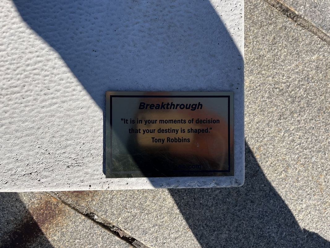 <i>Breakthrough</i> Marker. Click for full size. <i>Breakthrough</i> Marker image. Click for full size.