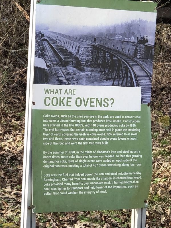 What Are Coke Ovens? Marker image. Click for full size.