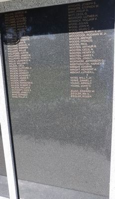 Pasco County World War II Memorial. Click for full size. Pasco County World War II Memorial image. Click for full size.