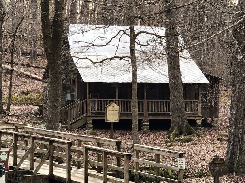 The Stamps Cabin Marker image. Click for full size.