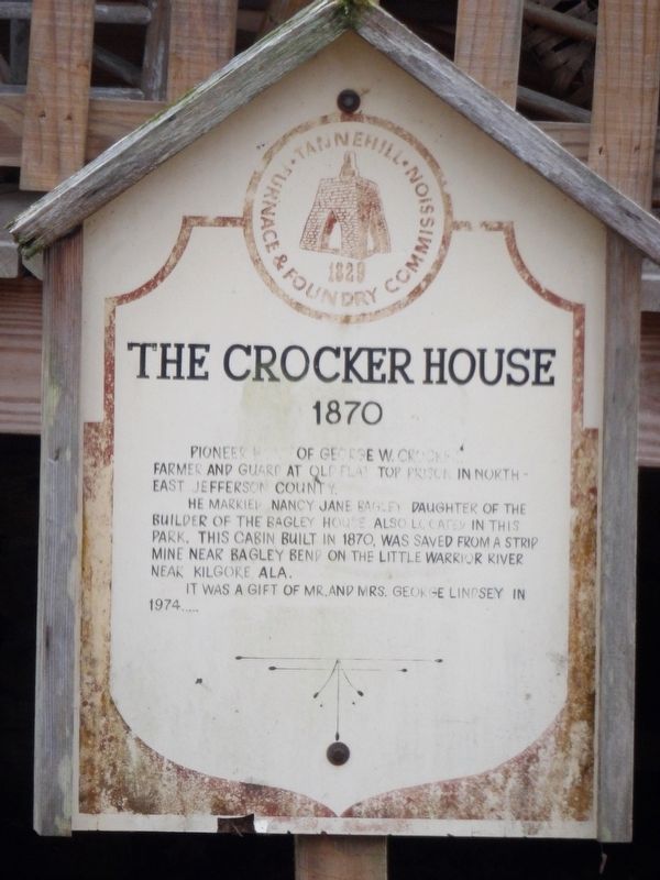 The Crocker House Marker image. Click for full size.