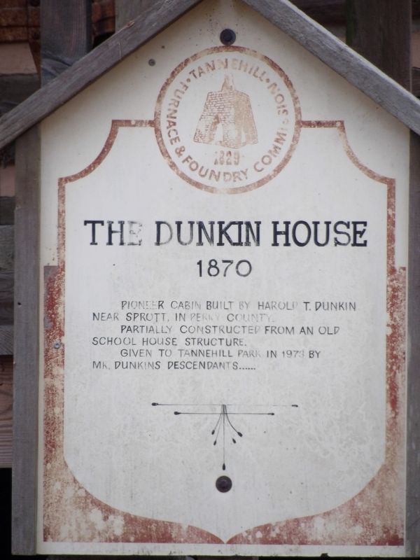 The Dunkin House Marker image. Click for full size.