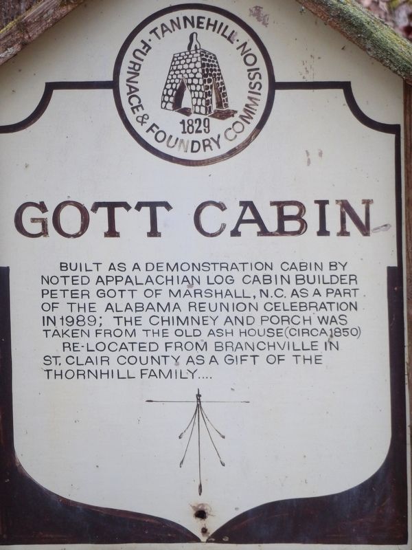 Gott Cabin Marker image. Click for full size.