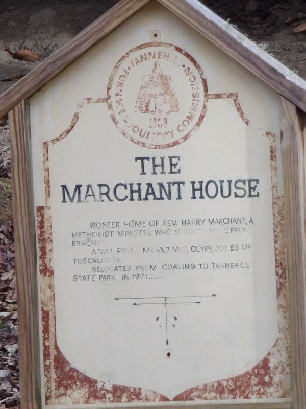 The Marchant House Marker image. Click for full size.